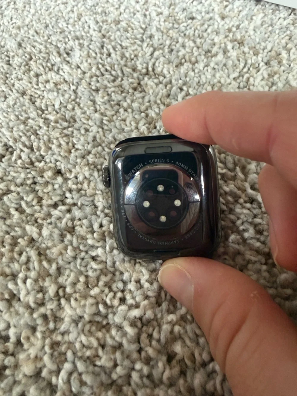 Apple Watch Series 6 Graphite Stainless Steel 40mm with GPS